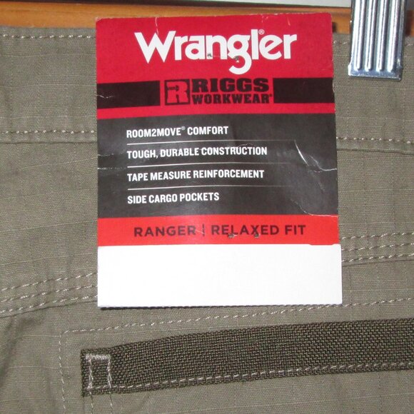 Wrangler Riggs Ranger Utility Pants Relaxed Fit Men's 38 X 34 NEW - Picture 7 of 8